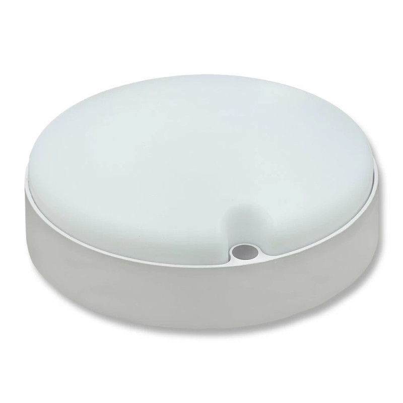 Світильник світлодіодний ЖКГ Biom MPL-R12-6 12Вт 6000К, круглий IP65