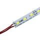 Світлодіодна лінійка BRT 5630-72 led B 24W 6500K, 12В, IP20 синій зі скотчем LB-12-5630-72-14-B