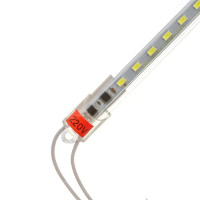 Світлодіодна лінійка BRT 5630-72 led R 24W 6500K, 12В, IP20 червоний зі скотчем LB-12-5630-72-14-R