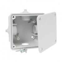 Коробка для наружного монтажа 95х95х50мм, светло-серая IP54 КОПОС (8101_KA)