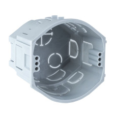 Коробка универсал; соединяются между собой; ПВХ; серо; Ø73,5х43мм (КU68-1901_KAR) КОПОС