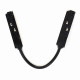 Модуль соединения гибкий черный LEZARD TM-BE-002