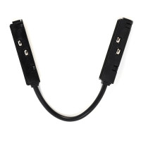 Модуль соединения прямой черный LEZARD TM-BD-001