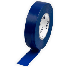 Изоляционная лента ПВХ СКИМ синяя 0,13мм х 18мм 20м С0201008