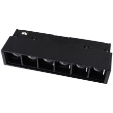 Магнітний трек. із лінзами LED прож. 6Вт 4000К чорний LEZARD GS- 6T 