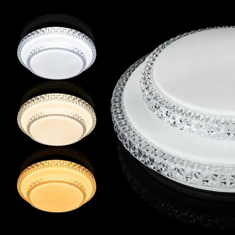 Світильник світлодіодний Biom SMART SML-R22-50/2 3000-6000K 50Вт з д/к