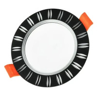 Светильник светодиодный LED BIOM DFR-6B 6Вт 540Lm круг черный 5000К