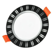 Светильник светодиодный LED BIOM DFR-6B 6Вт 540Lm круг черный 5000К