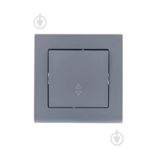 Вимикач прохідний 1-ий графіт 742-3488-105 серія Vesna 