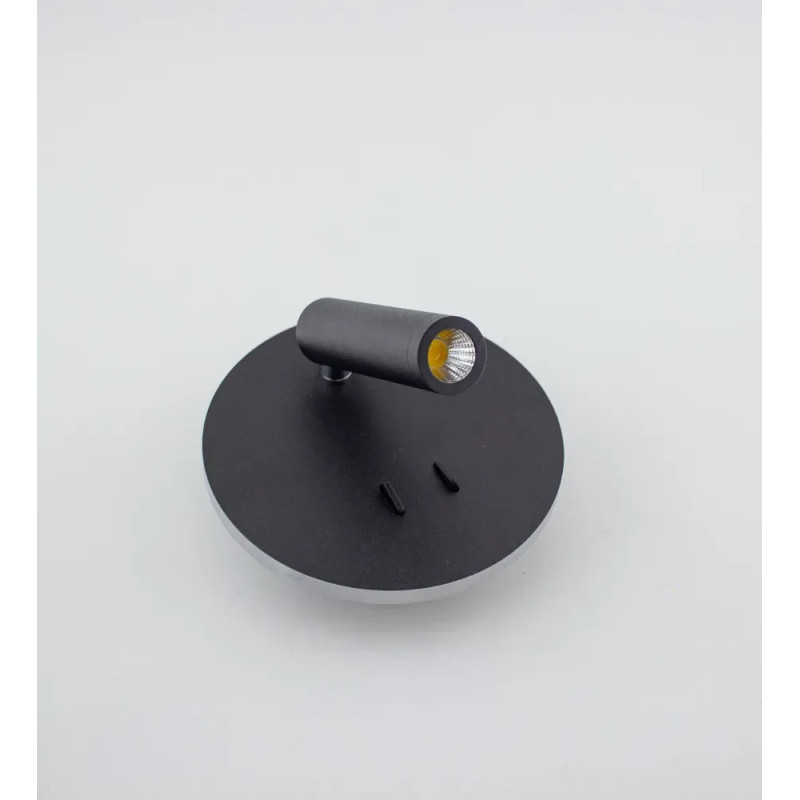 Светодиодный светильник-бра LED RIGIL 10W RL-WW-140x65-BLACK-220-IP20 Esllse