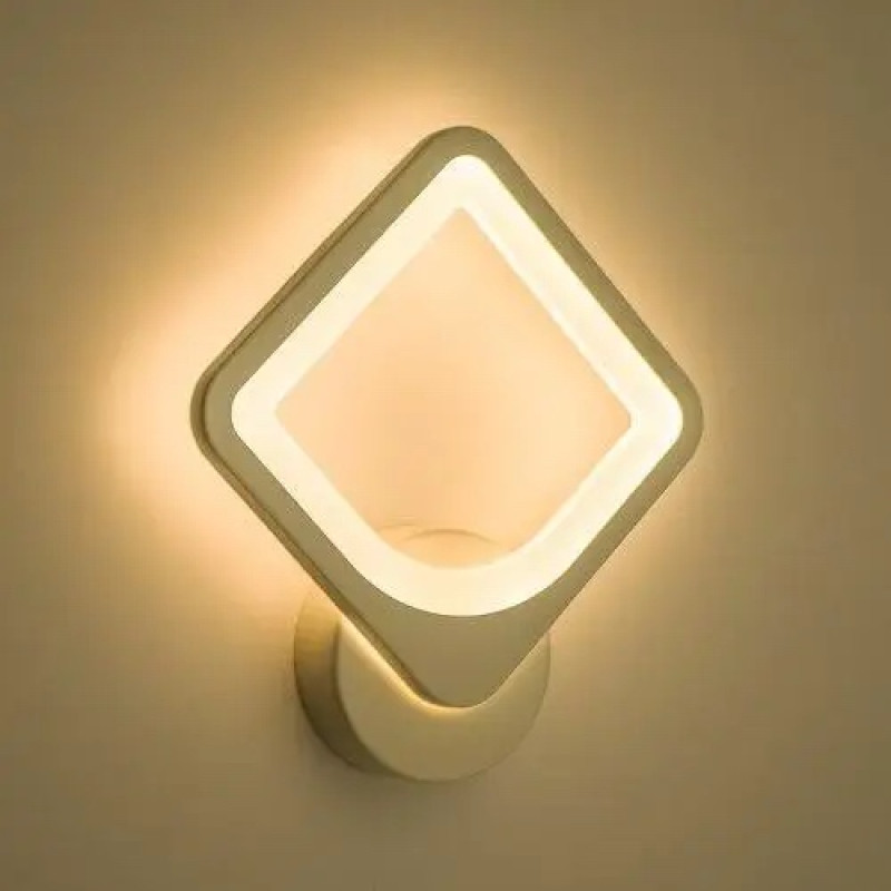 Світлодіодний світильник-бра LED керований TETRA S 22 Вт 220х250х50 мм Чорний Esllse