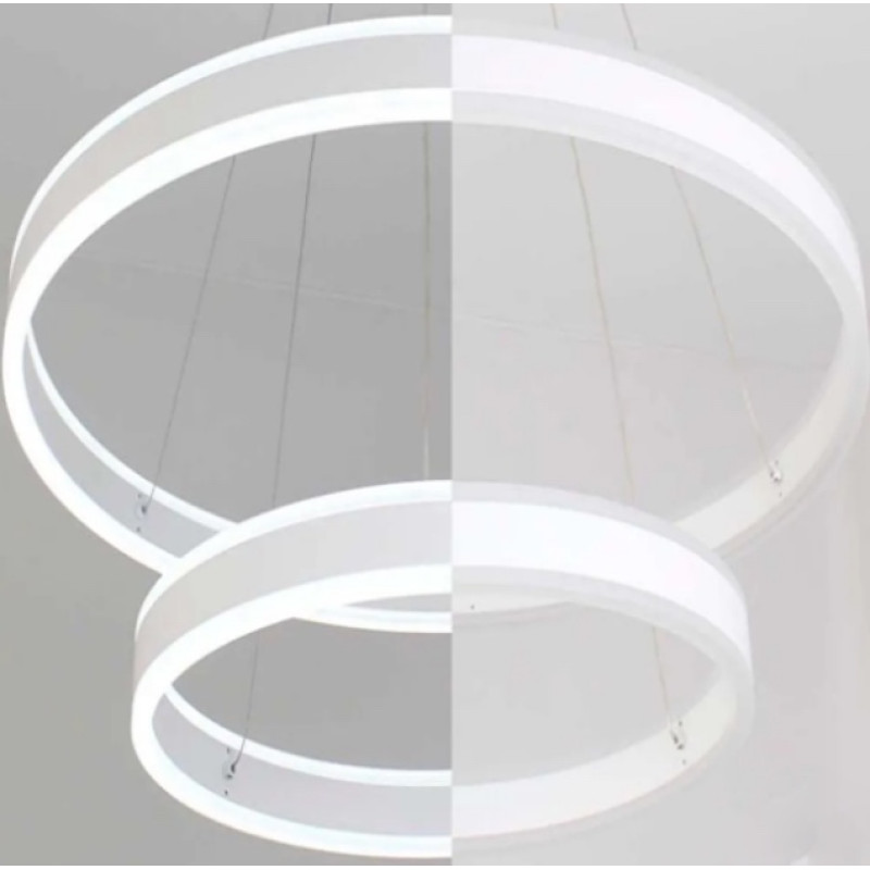 Світлодіодна LED люстра STELLA 160W 2R-APP-600x1200-WHITE-220-IP20 Esllse