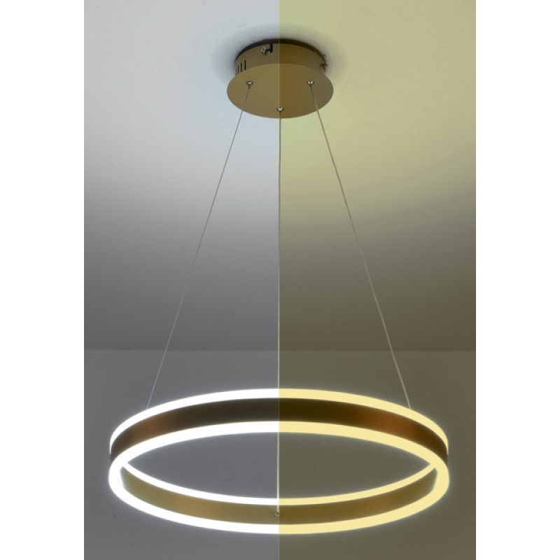 Светодиодная LED люстра STELLA 64W R-APP-400Х1200-GOLD/WHITE-220-IP20 Esllse