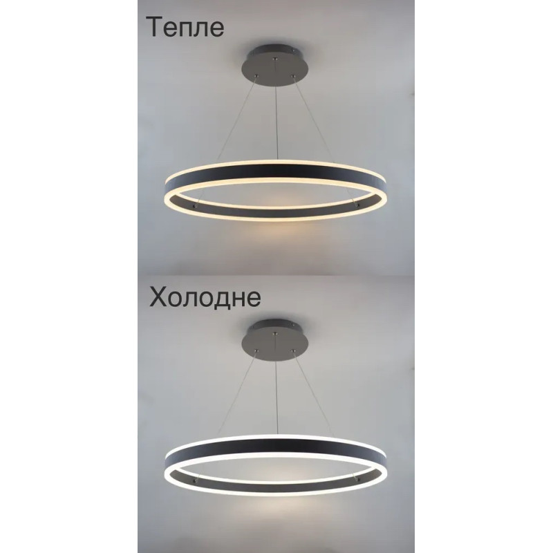 Світлодіодна LED люстра STELLA 96W R-APP-600Х1200-GREY/WHITE-220-IP20 Esllse