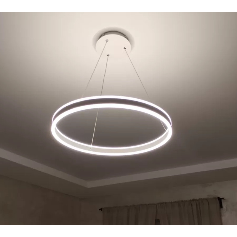 Світлодіодна LED люстра STELLA 96W R-APP-600Х1200-WHITE/WHITE-220-IP20 Esllse