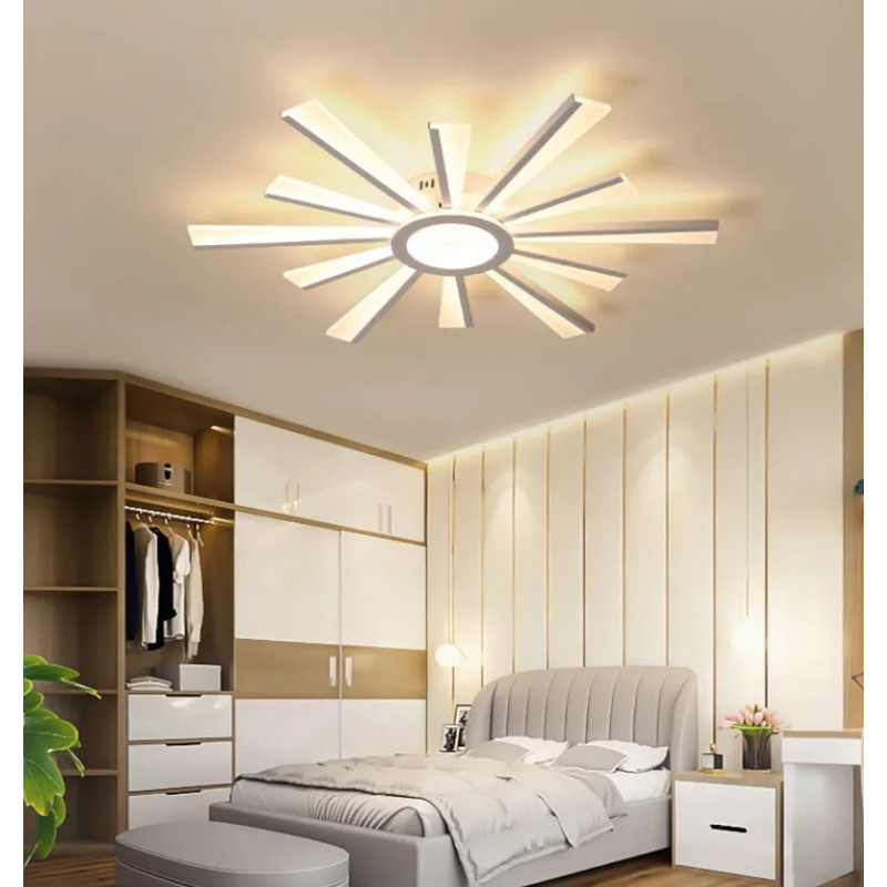 Светодиодная LED люстра TERESA-100W-R-APP-680х50-WHITE-220-IP20 Esllse