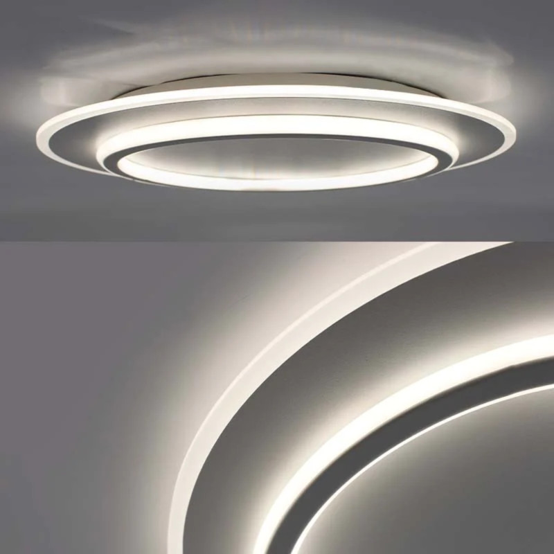 Світлодіодна LED люстра VEGA dual 75W 2R-ON/OFF-450х53-WHITE/WHITE-220-IP20 Esllse