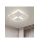 Светодиодная LED люстра AERO square 70W 4S-ON/OFF-455х455х60-WHITE Esllse