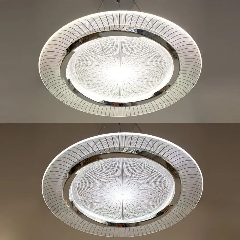 Світлодіодна LED люстра CAMELIA R 60 Вт 480x1500 мм Біла Esllse