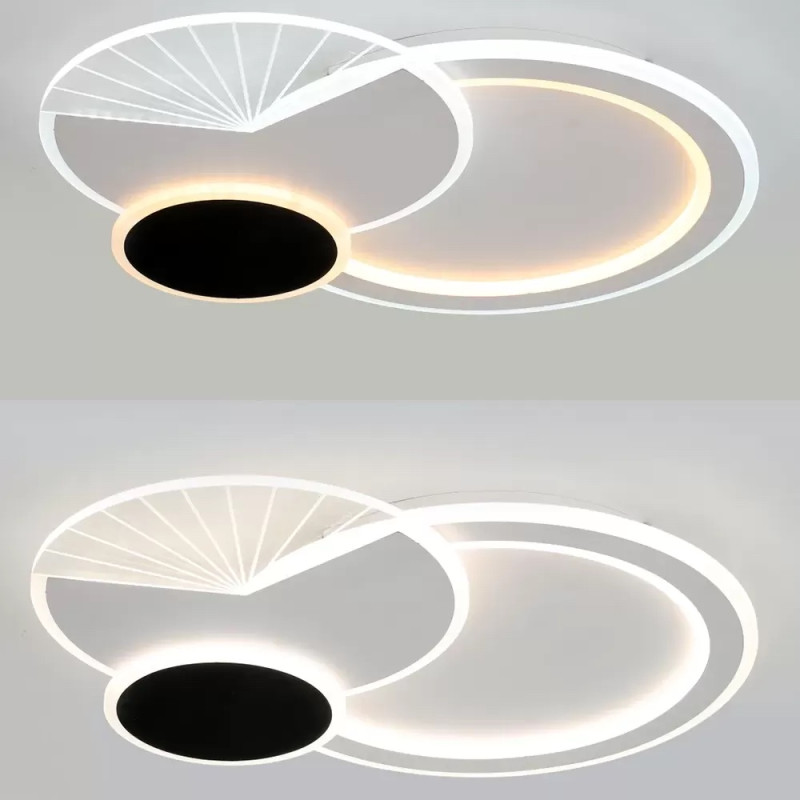 Светодиодная LED люстра COMETA-90W-3R-APP-500x60-WHITE/BLACK-220-IP20 Esllse