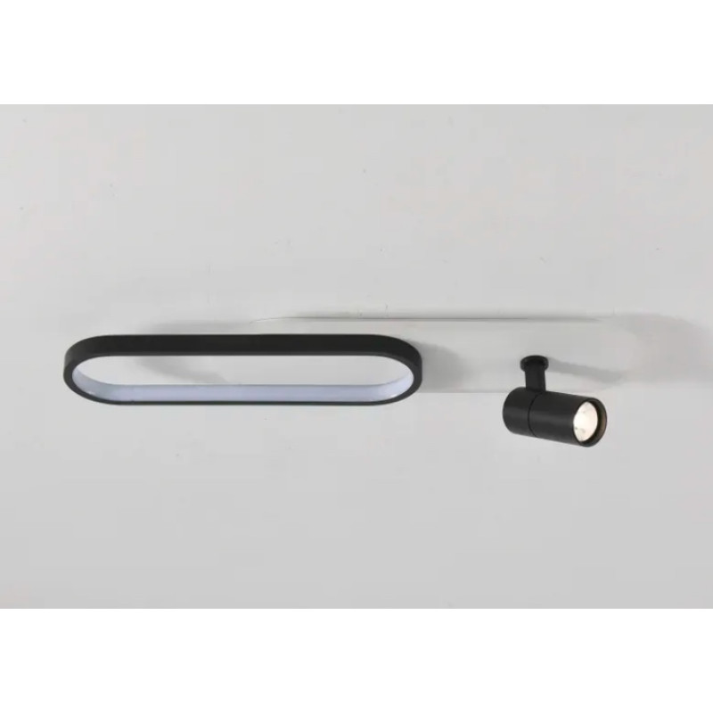 Світлодіодна LED люстра EDINBURGH 42+3W LR SMART-600×130×130-WHITE/BLACK-220-IP20 Esllse