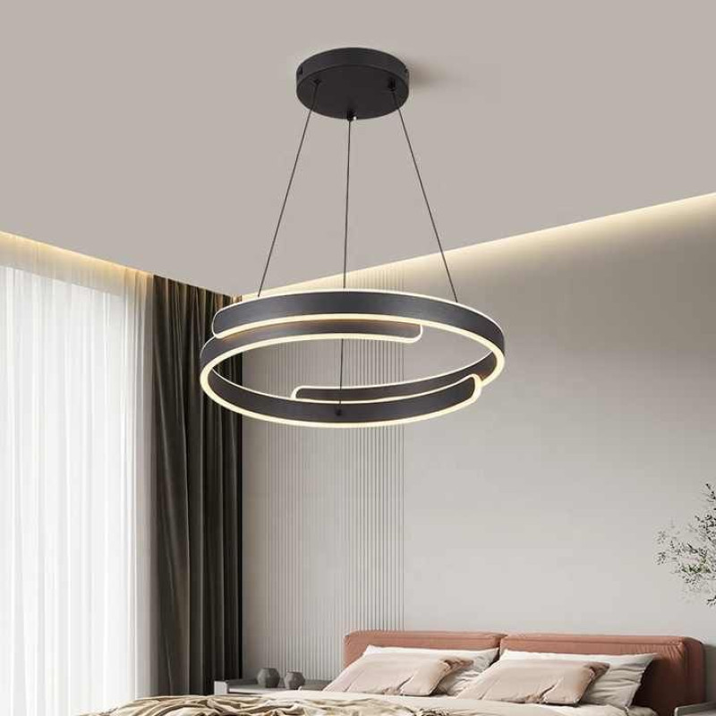 Светодиодная LED люстра HIPPO 90W R-SMART-500x1200-BLACK-220-IP20 Esllse