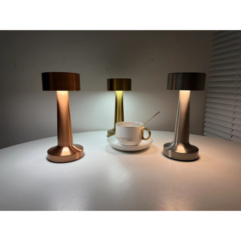 Настольная светодиодная лампа DOWN LIGHT 2W R-SENSOR-85x215-GOLD-DC5V/1A-IP20 Esllse