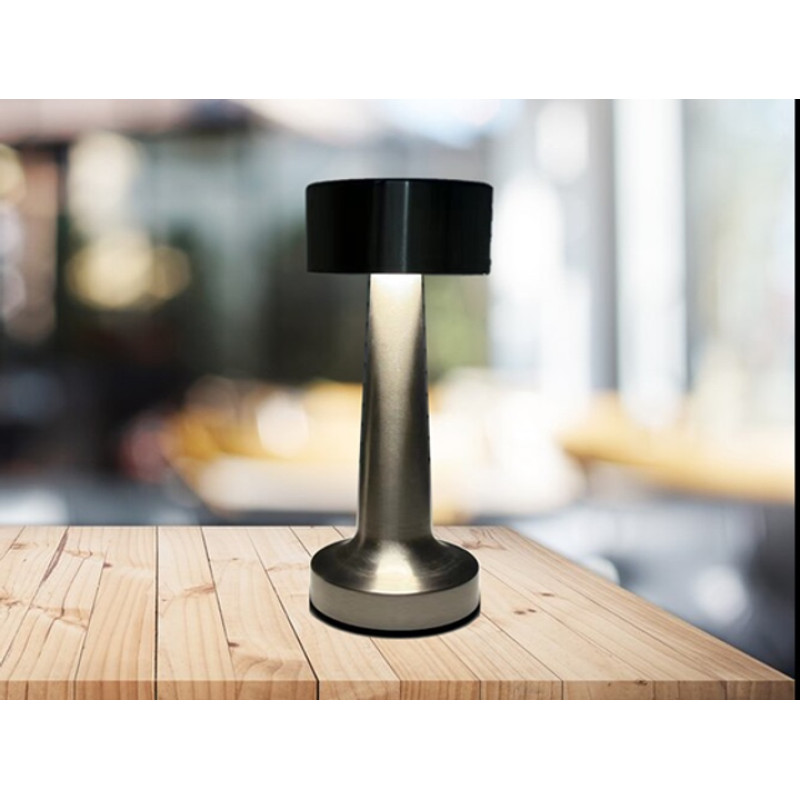 Настольная светодиодная лампа DOWN LIGHT 2W R-SENSOR-85x215-SILVER-DC5V/1A-IP20 Esllse