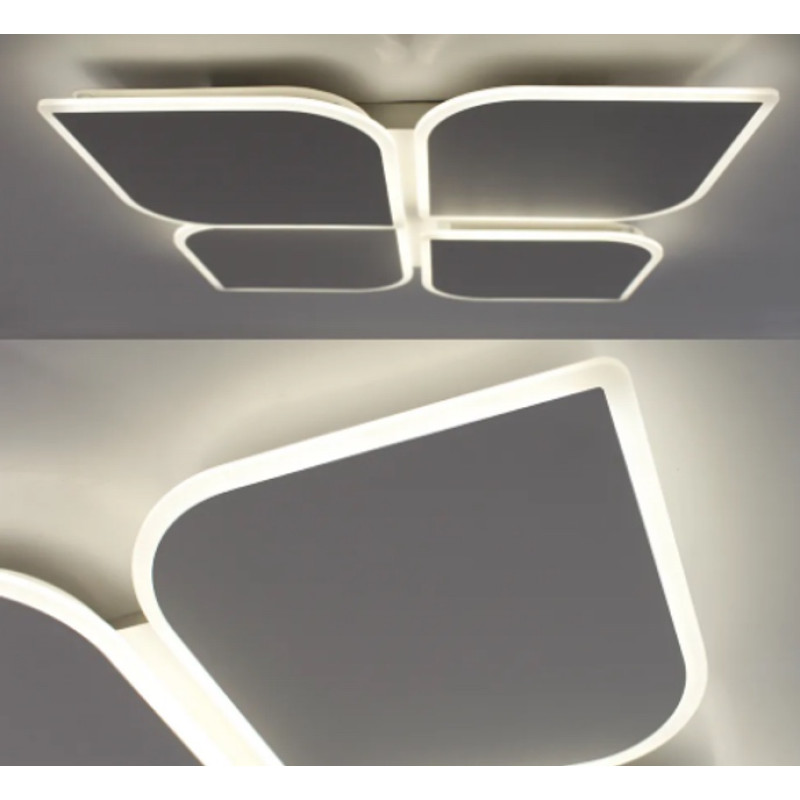 Світлодіодна LED люстра AERO 70W 4F-455x455x57-WHITE-220-IP20 Esllse