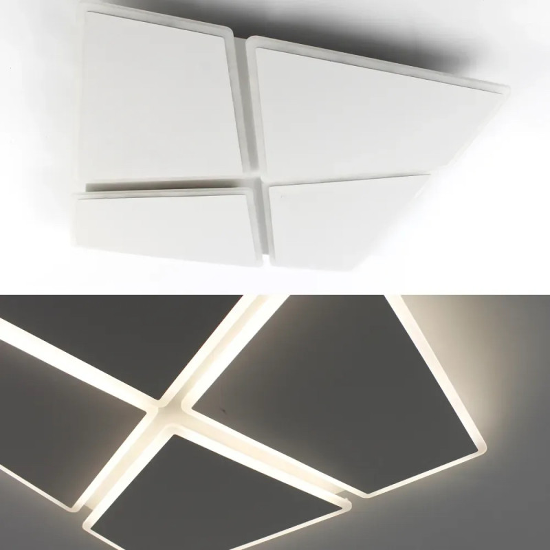 Светодиодная LED люстра AERO 70W 4S-455x455x57-WHITE-220-IP20 Esllse