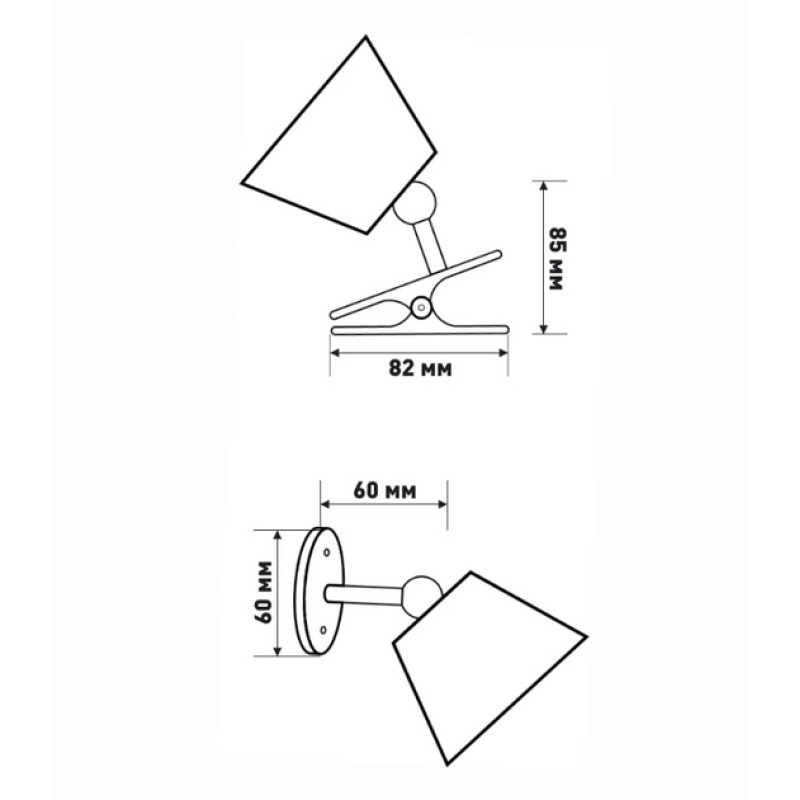 Багатофункціональна світлодіодна лампа LOKA 3W R-SENSOR-310x130-BLACK-DC5V/1A-IP20 Esllse