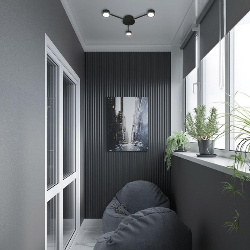 Люстра GUSTAV 3xGX53 R 850x85 BLACK 220-IP20 Esllse