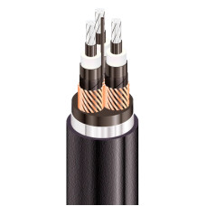 Силовой алюминиевый кабель Южкабель АПвЕгаПу-15 3х70/25 (кму)