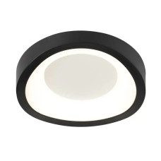 Стельовий світлодіодний світильник 24W Valeso круглої форми 3000-6500K чорний IP20 G 2941/1 BK 24W