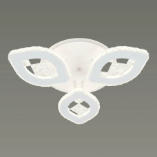 Стельова світлодіодна люстра Sirius 64W з RGB-підсвічуванням 3000-6500К біла IP20 B S2823/3