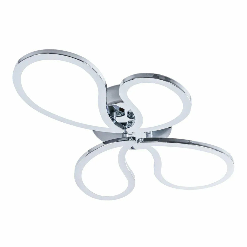 Потолочная светодиодная люстра Sirius 66W на четыре плафона 3000-6500К хром IP20 2904-4