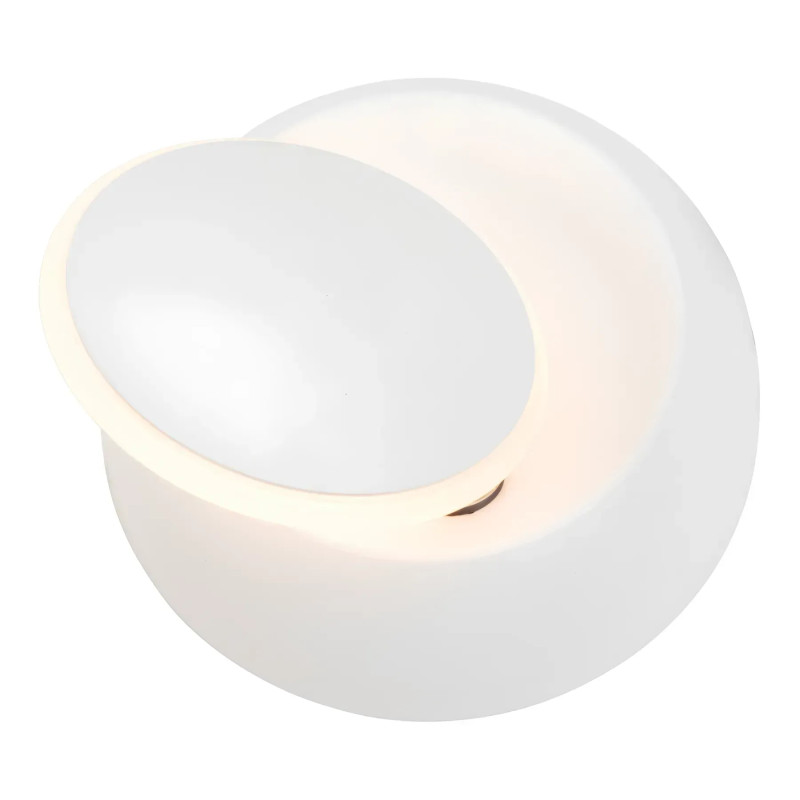 Светодиодное настенное бра Sirius 5W с акриловым плафоном 3000K белое IP20 8872M-W