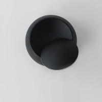 Светодиодное настенное бра Sirius 5W с акриловым плафоном 3000K черное IP20 8872M-B