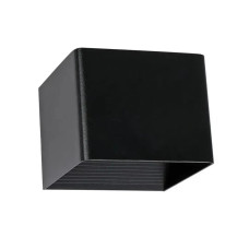 Бра светодиодная 5W настенная Valeso прямоугольной формы 3000K черная IP20 G ph092 BK 5W