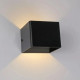 Бра светодиодная 5W настенная Valeso прямоугольной формы 3000K черная IP20 G ph092 BK 5W