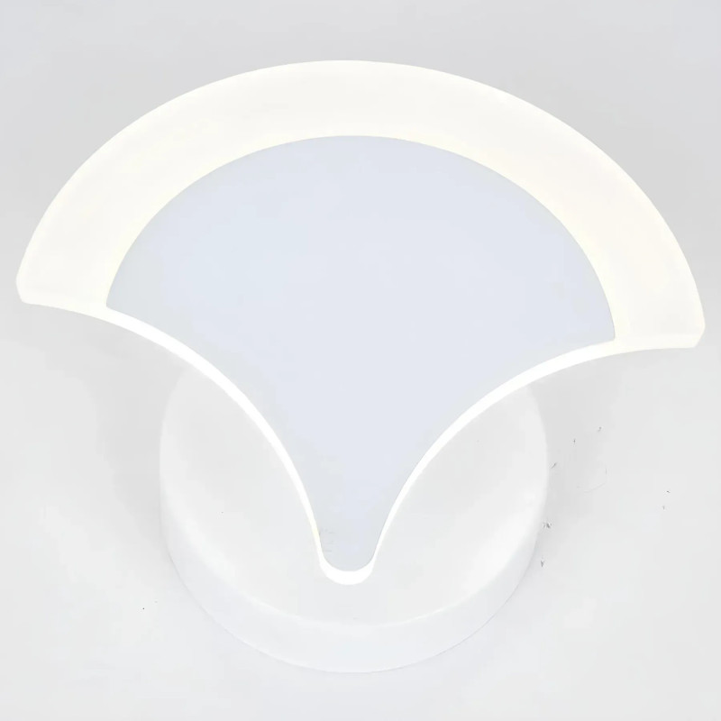 Бра світлодіодне настінне Sirius 17W з акриловим плафоном 3000К біла IP20 8926-1