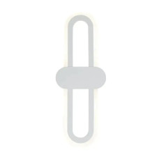 Бра светодиодное 40W настенное Valeso с овальным плафоном 3000K-6500K белое IP20 G ph050 WT 40W