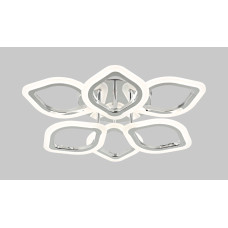 Люстра стельова LED Valeso 2301-3+3S CR (Хром) 84 W