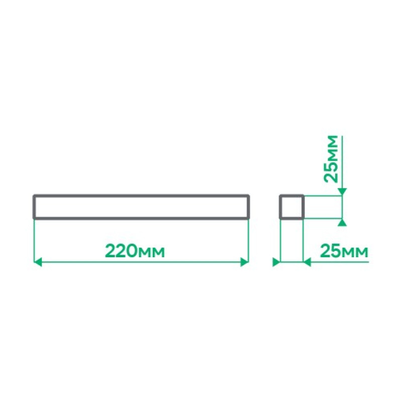 Магнітний трековий світильник ARDERO MGU402 ULTRA 12W 2700К чорний 80119