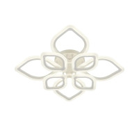 Люстра світлодіодна акрилова стельова VALESO V 2303-4+4 WH 168W