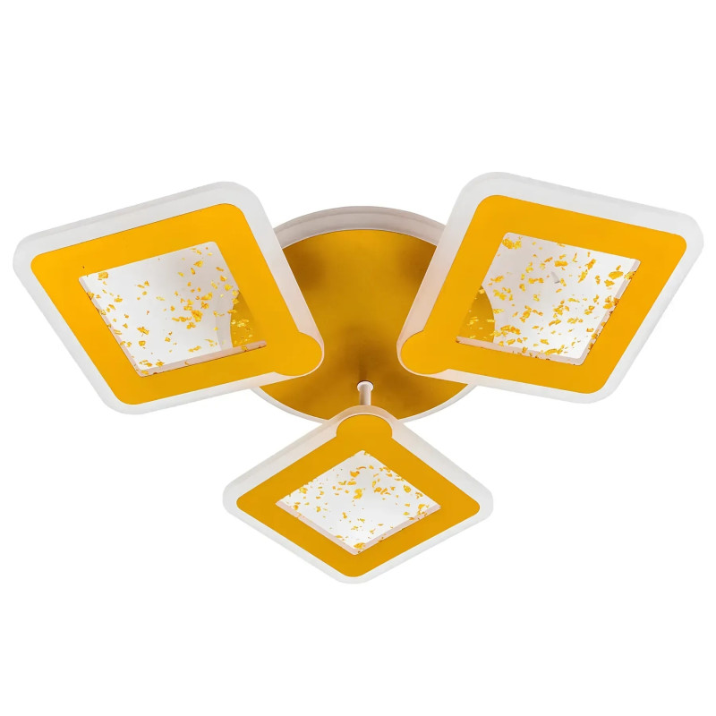 Люстра світлодіодна LED стельова Valeso V K39977-3+1 GD з пультом 60W