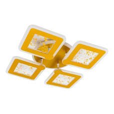 Люстра світлодіодна LED стельова Valeso V K39977-4+1 GD з пультом 144W