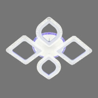 Люстра светодиодная VALESO V 3207-2+2C WH с пультом 86W