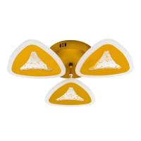 Люстра светодиодная VALESO V K39978-3 GD с пультом 78W