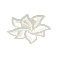 Люстра світлодіодна акрилова стельова VALESO 5102-4+4 WH 112W